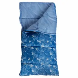 40°F Freestyle Sleeping Bag - Rectangular (for Kids) - BLUE ( )