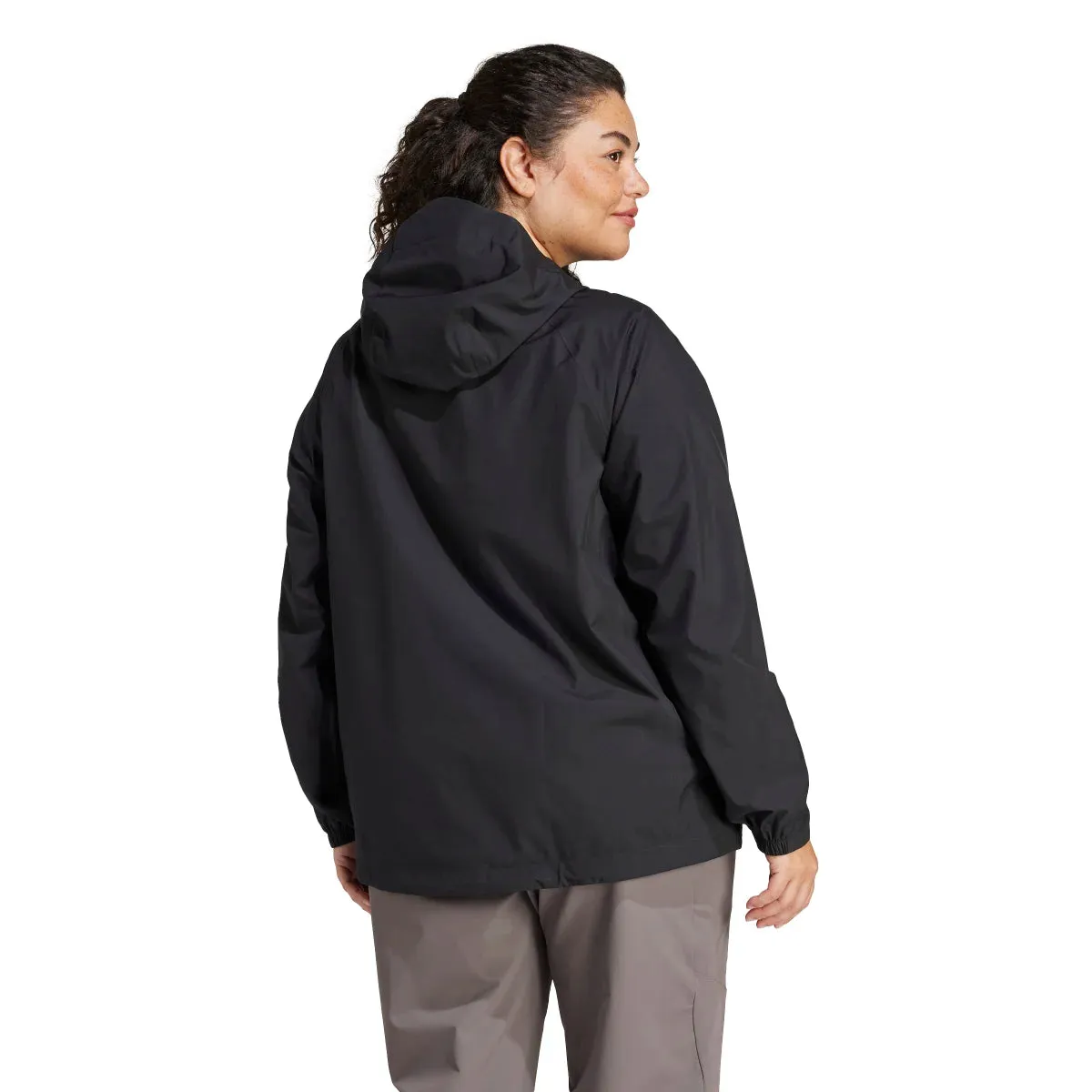 adidas Women's Terrex Multi 2L Rain.Rdy Jacket (Plus Size)