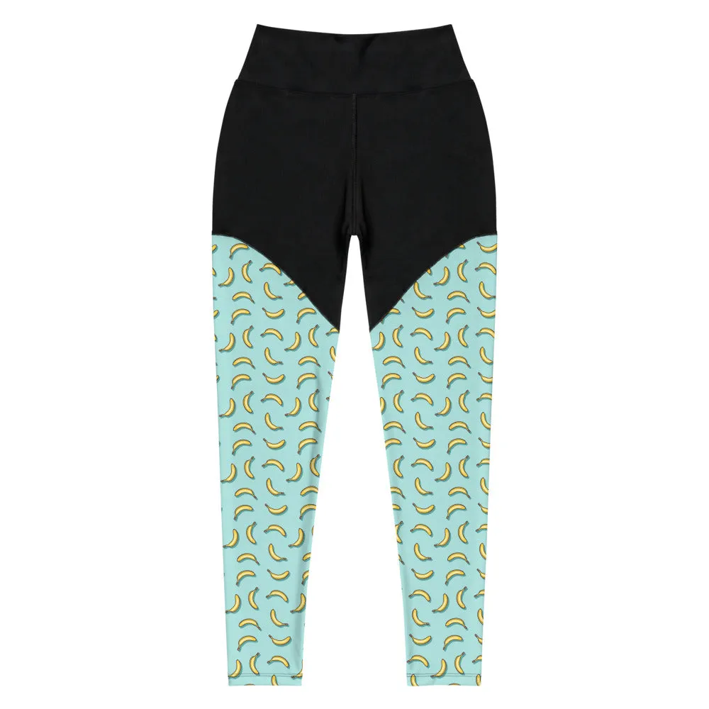 Banana High Intensity Sports Leggings