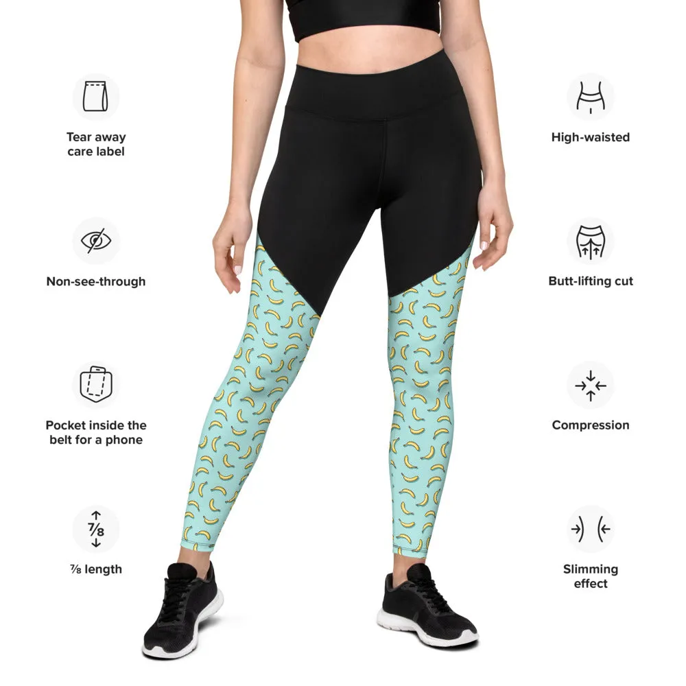 Banana High Intensity Sports Leggings