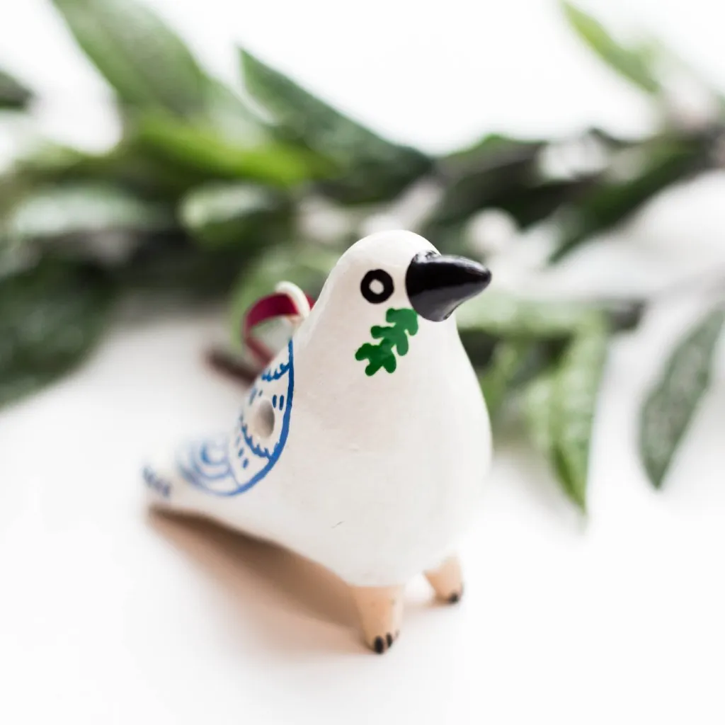 Bird Whistle Ornament