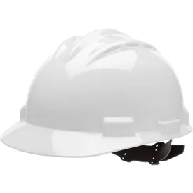 Bullard 62WHR 4pt Ratchet Cotton Brow Pad, Standard Series Vented Cap Style, White, 1 Each