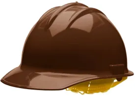 Bullard C30 30CBP 6pt Pinlock Classic Cap Style Hard Hat, Chocolate Brown, 1 Each