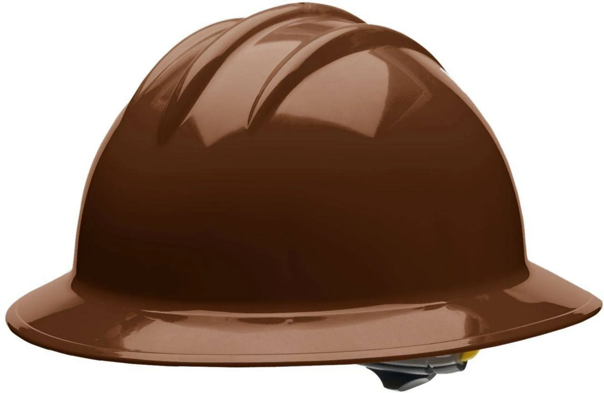 Bullard C33 33CBR 6pt Ratchet Classic Full Brim Style Hard Hat, Chocolate Brown, 1 Each