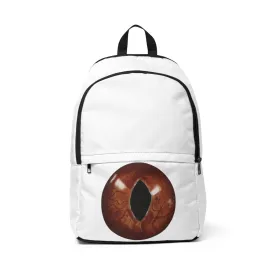 Cat Eyes Unisex Fabric Backpack