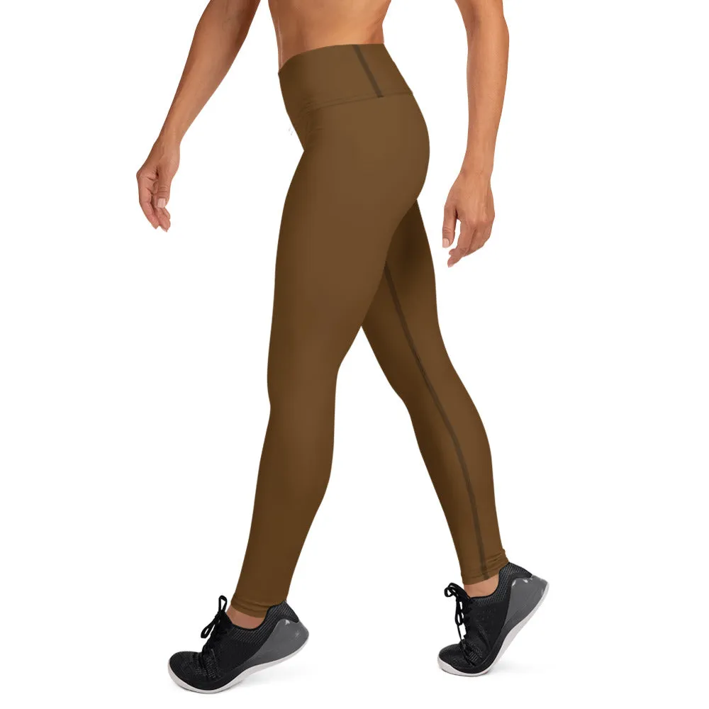 Chocolate Brown Yoga Leggings