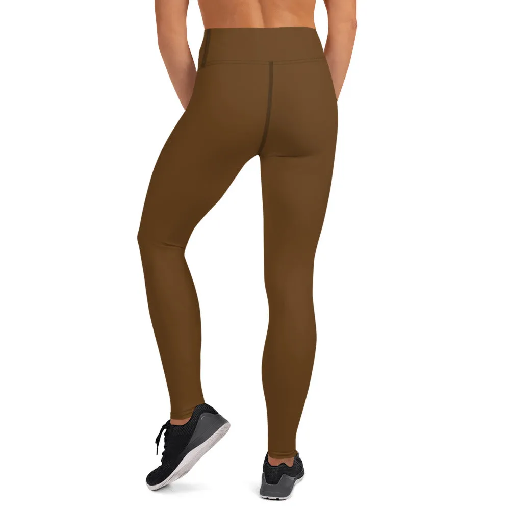 Chocolate Brown Yoga Leggings