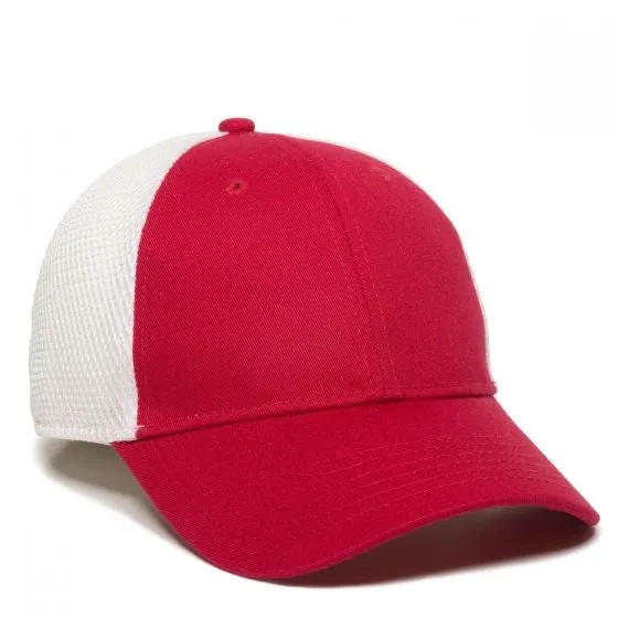 Cotton Front Mesh Back Cap