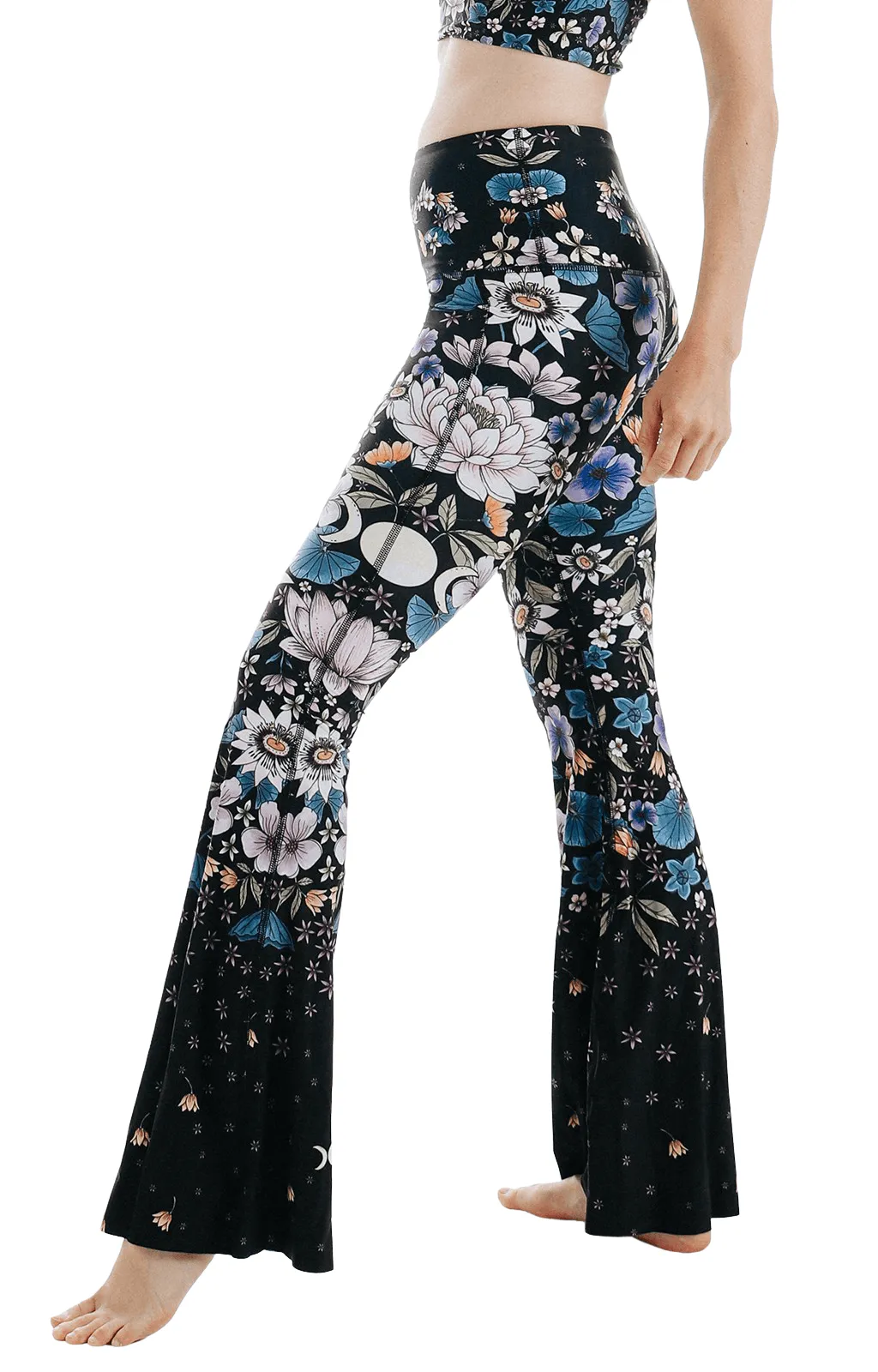 Divine Feminine Printed Bell Bottoms