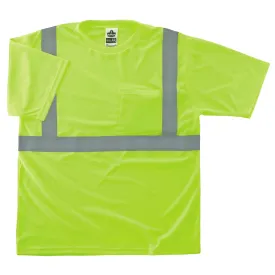 Ergodyne GloWear 8289 Type R Class 2 Hi-Vis T-Shirt - Lime