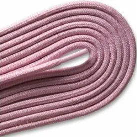 Fashion Casual/Athletic Round 3/16" Laces Custom Length with Tip - Pink (1 Pair Pack) Shoelaces