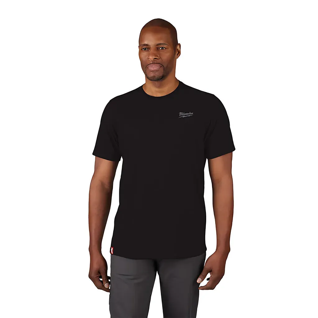 FREEFLEX™ Hybrid Work Tee - Short Sleeve - Black 2X