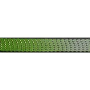 Glitter Flat Laces Custom Length with Tip - Lime Gradient (1 Pair Pack) Shoelaces