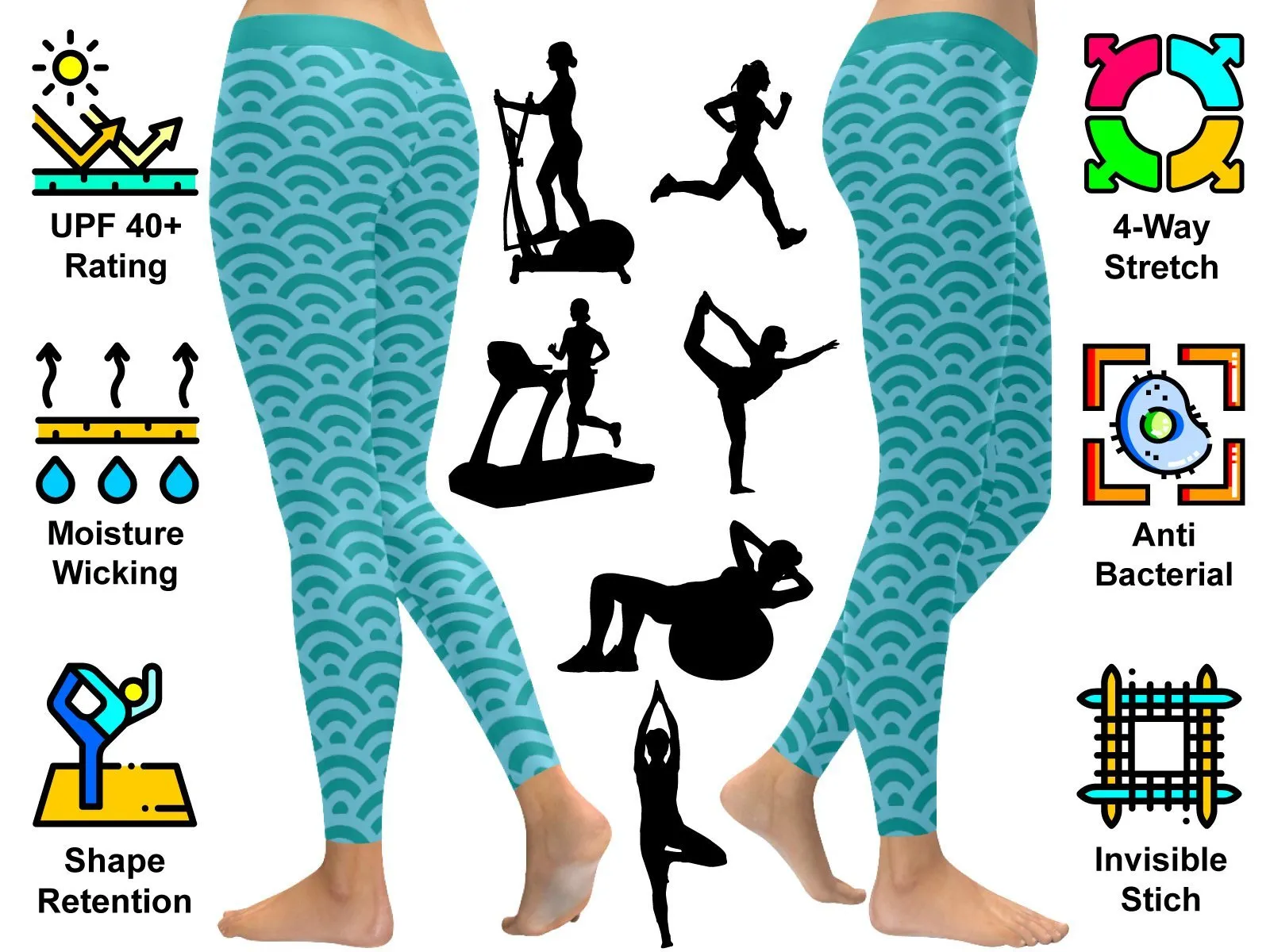 He Is Risen Soft Leggings For Women - Christian Leggings For Women