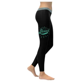 I Beheld The Radiant Form Of The Blessed Lord Jesus Upf40  Womens Leggings - Christian Leggings For Women