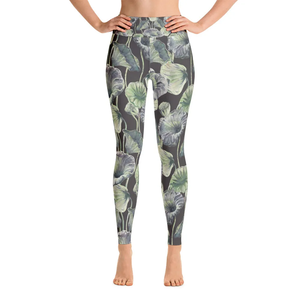 Lotus Leaf Yoga Leggings