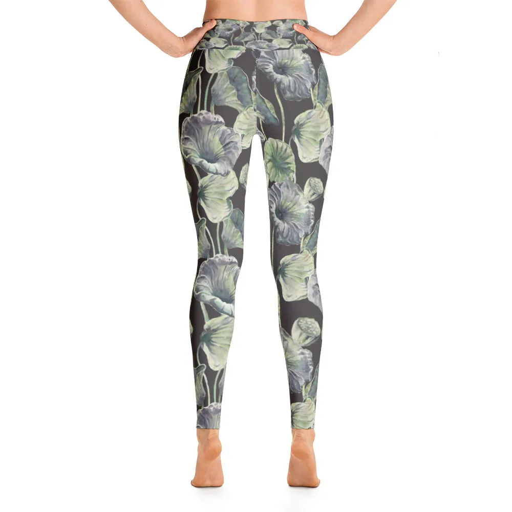 Lotus Leaf Yoga Leggings