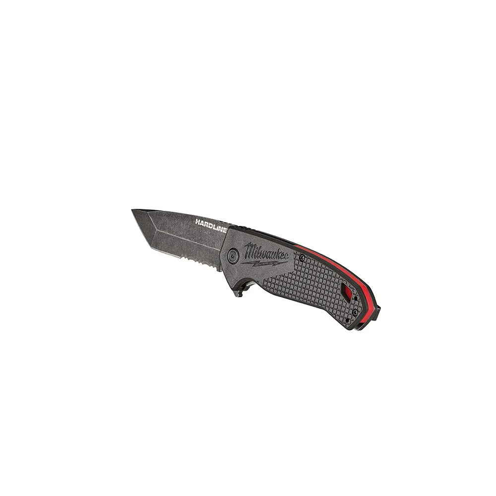 Milwaukee 48-22-1998 3" HARDLINE Serrated Blade Pocket Knife