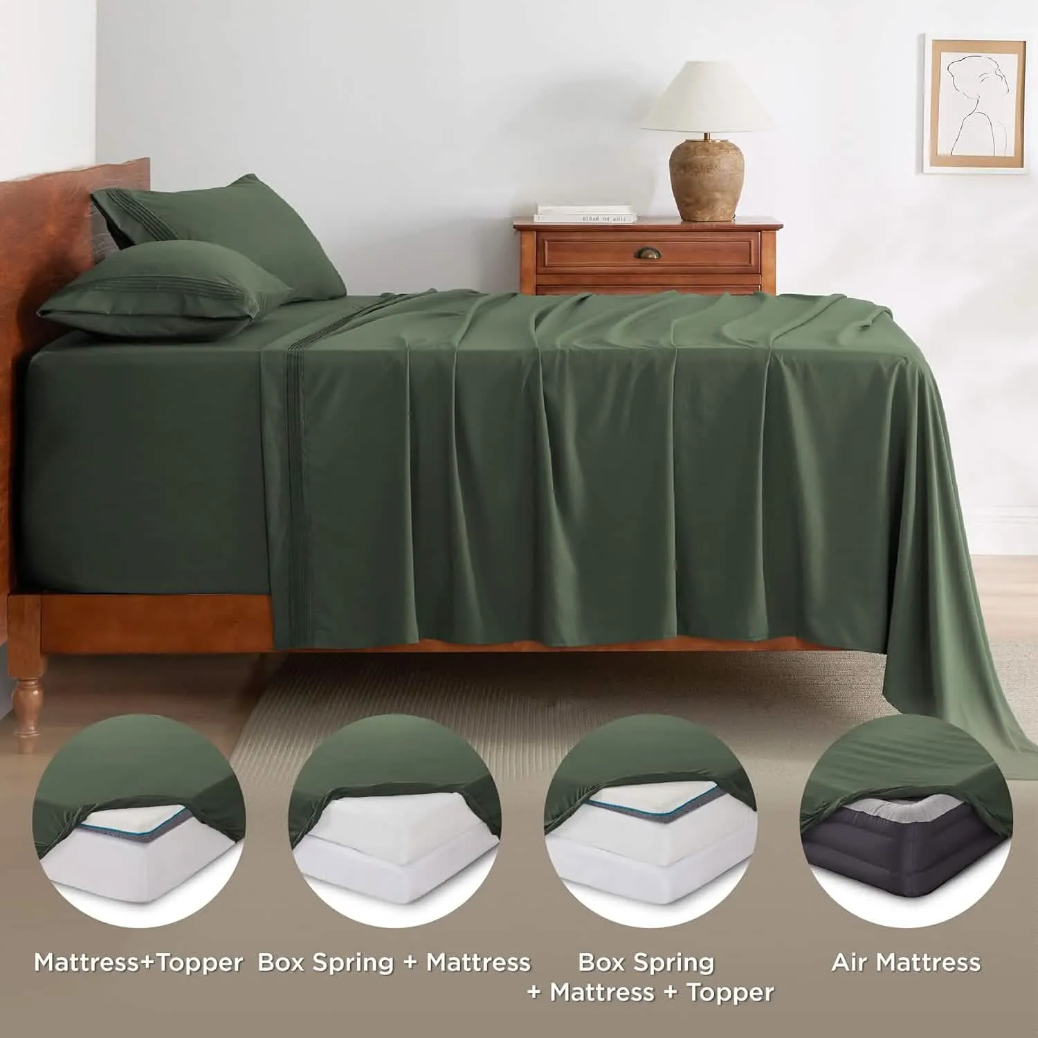 Moisture-Wicking Sheet Set