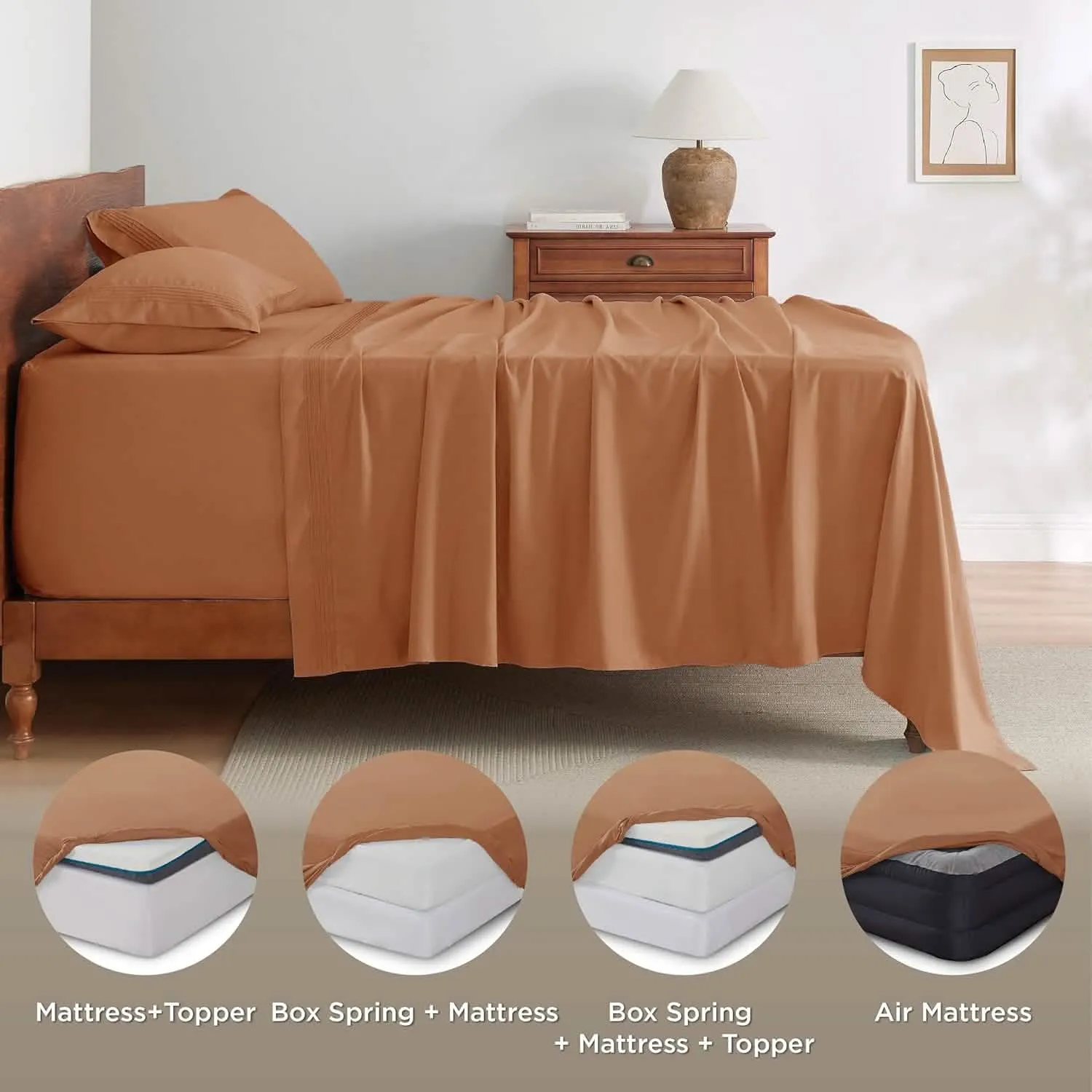 Moisture-Wicking Sheet Set