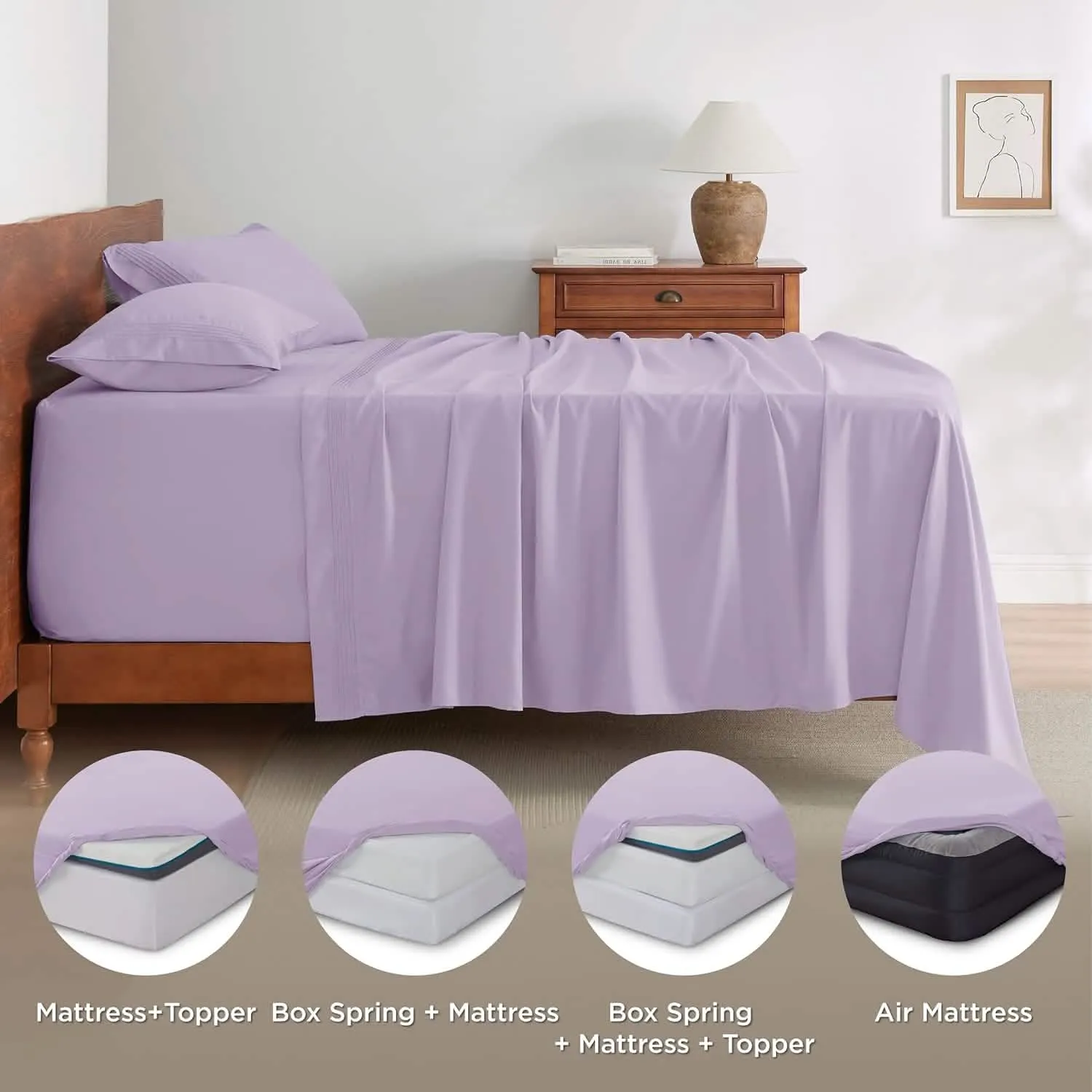 Moisture-Wicking Sheet Set