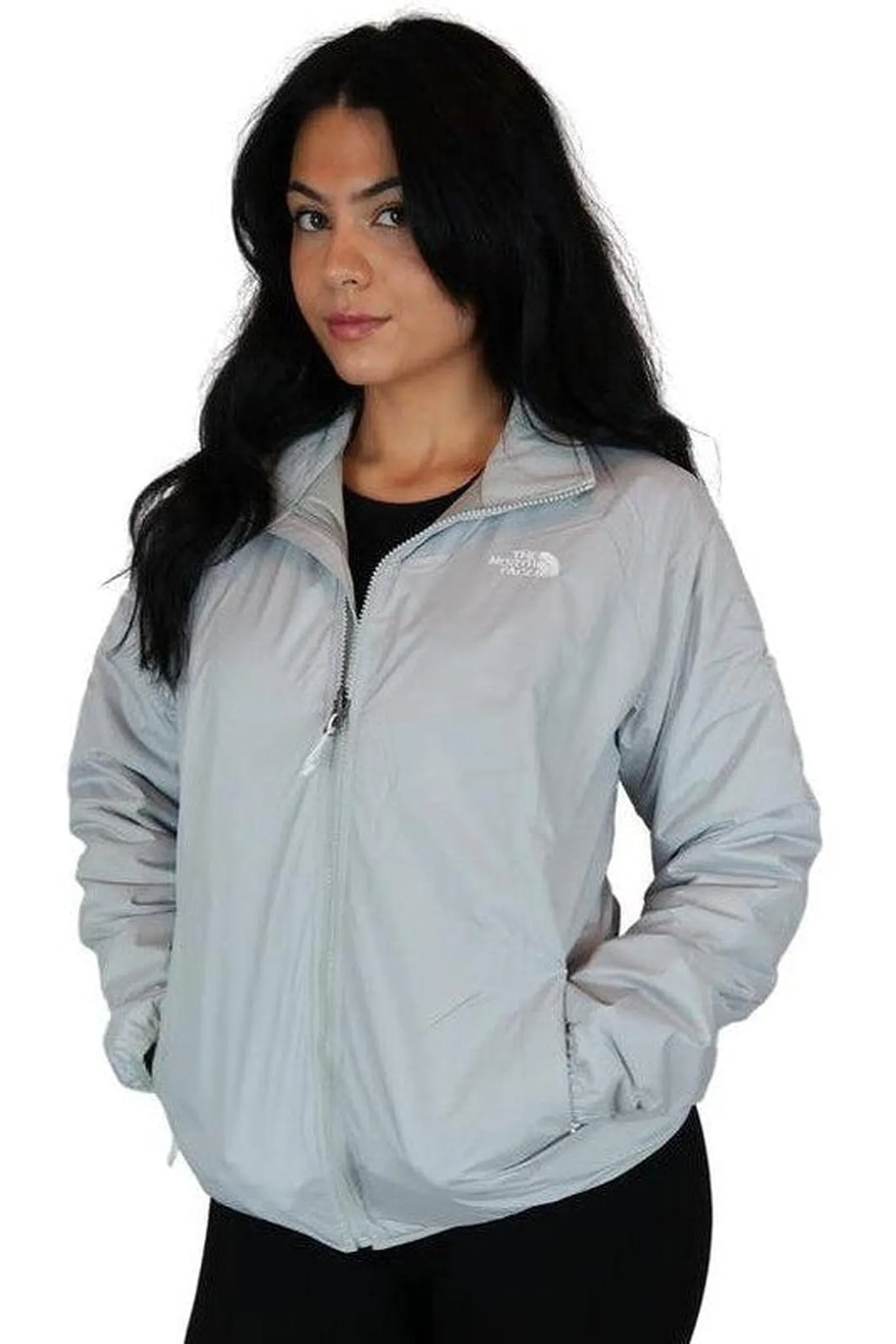 North Face Womens Grey Lightweight Jacket