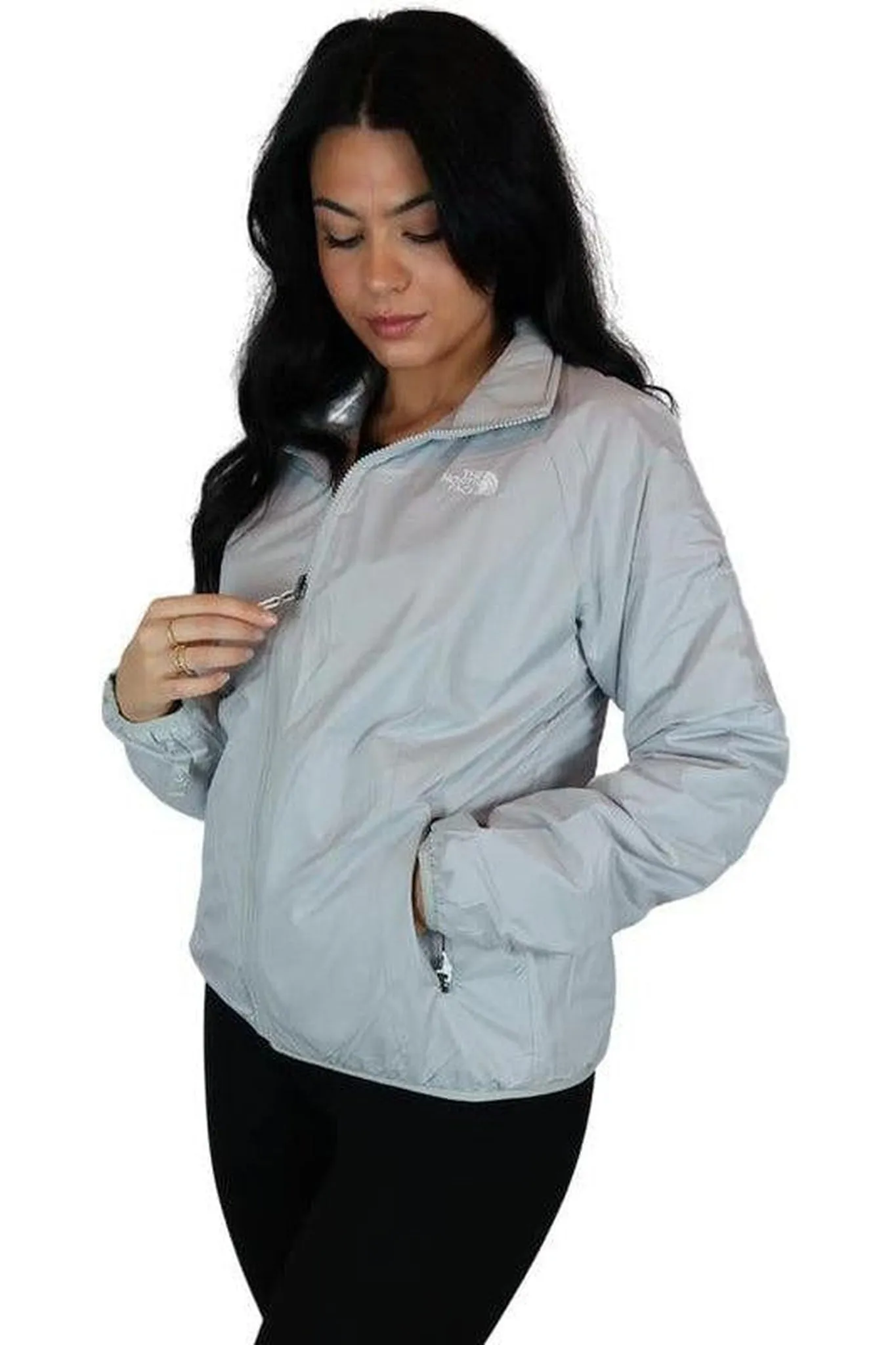 North Face Womens Grey Lightweight Jacket