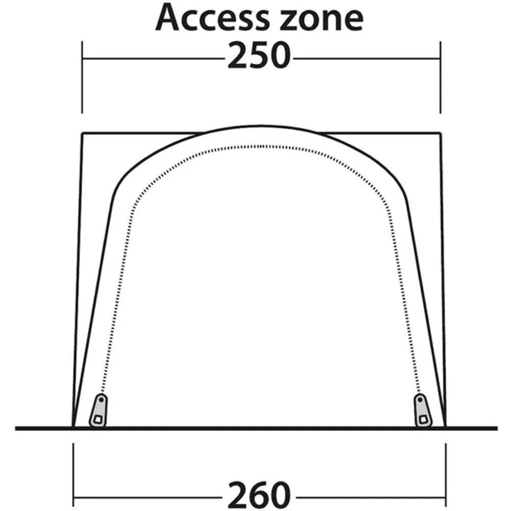 Outwell Newburg 160 Air Drive Away Inflatable Awning