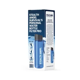 Personal Water Bottle Filter Pro Stealth Angel Survival