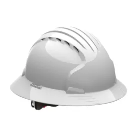 PIP Evolution Deluxe 6161 280-EV6161V Vented, Full Brim Hard Hat, Case of 10