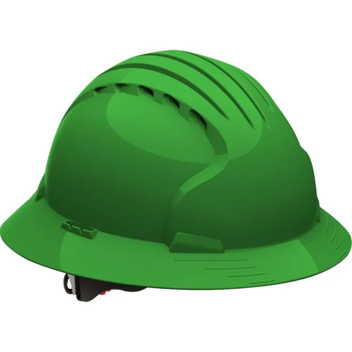 PIP Evolution Deluxe 6161 280-EV6161V Vented, Full Brim Hard Hat, Case of 10