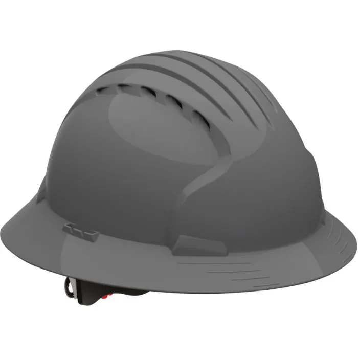 PIP Evolution Deluxe 6161 280-EV6161V Vented, Full Brim Hard Hat, Case of 10