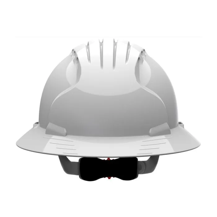 PIP Evolution Deluxe 6161 280-EV6161V Vented, Full Brim Hard Hat, Case of 10