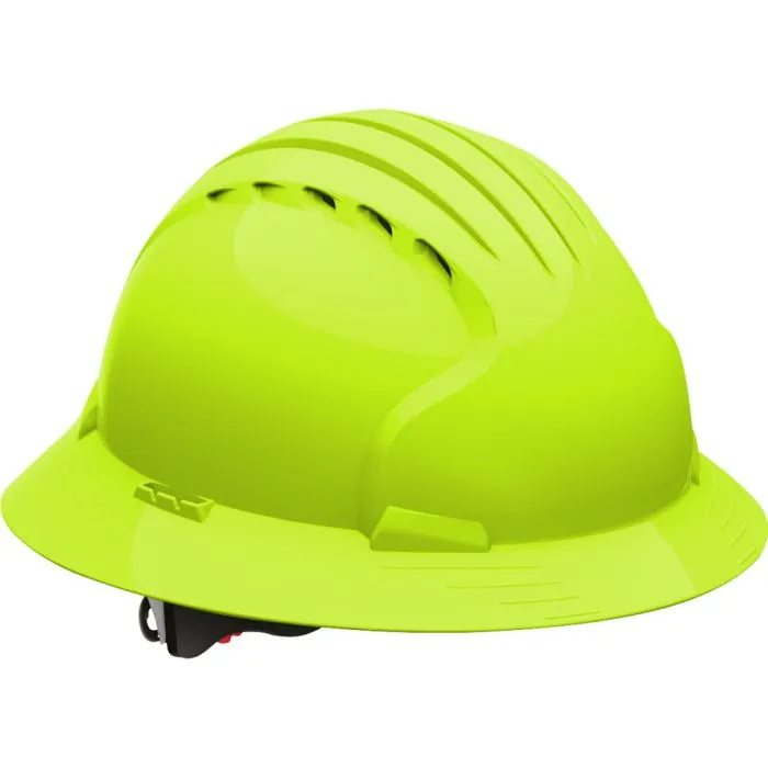 PIP Evolution Deluxe 6161 280-EV6161V Vented, Full Brim Hard Hat, Case of 10