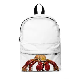 Red Crab Unisex Classic Backpack