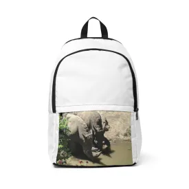 Rhinos Unisex Fabric Backpack