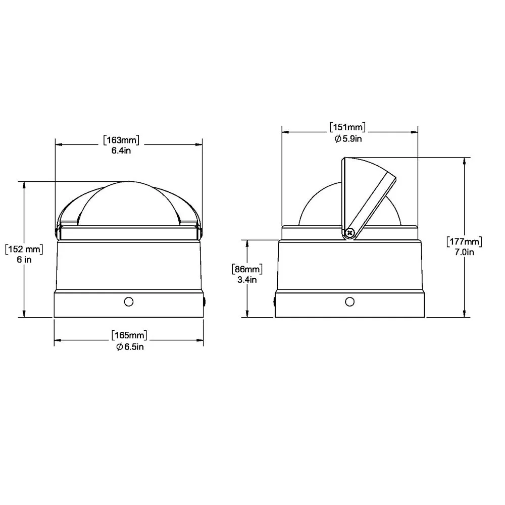 Ritchie DNW-200 Navigator Compass - Binnacle Mount - White [DNW-200]
