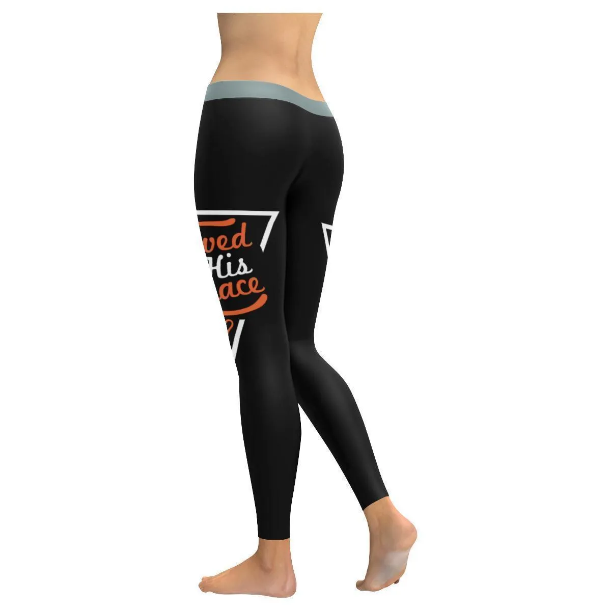 Saved By His Grace Funny Christian Jesus Faith Upf40  Womens Leggings - Christian Leggings For Women