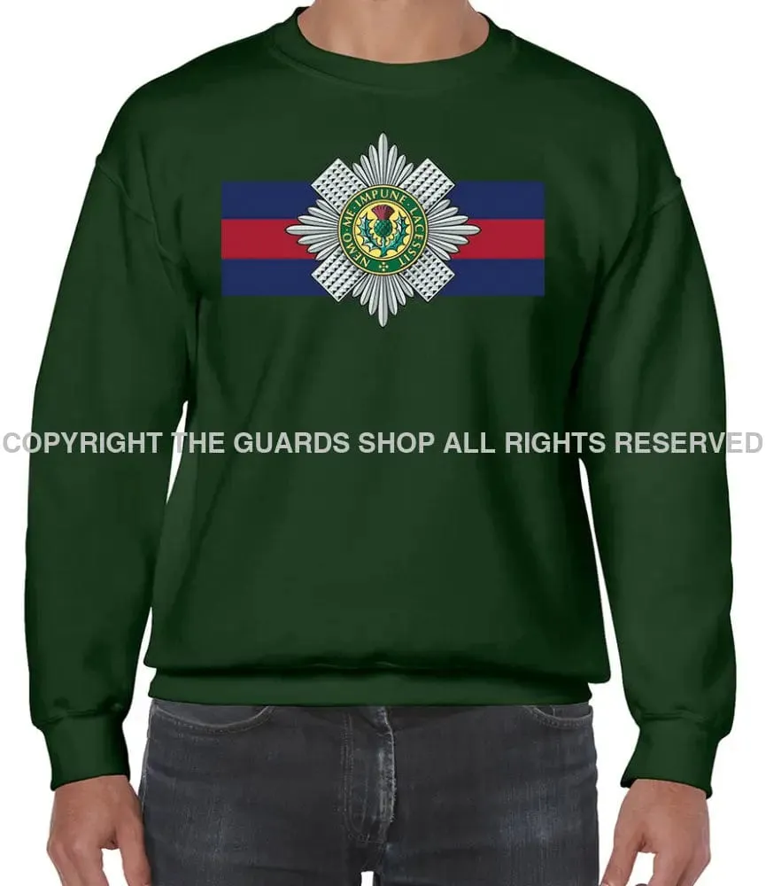 Scots Guards BRB Front Printed Sweater