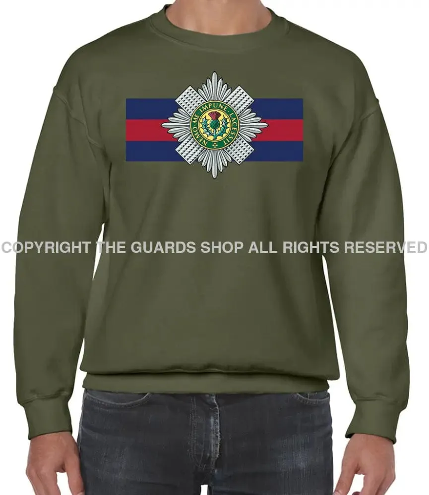 Scots Guards BRB Front Printed Sweater