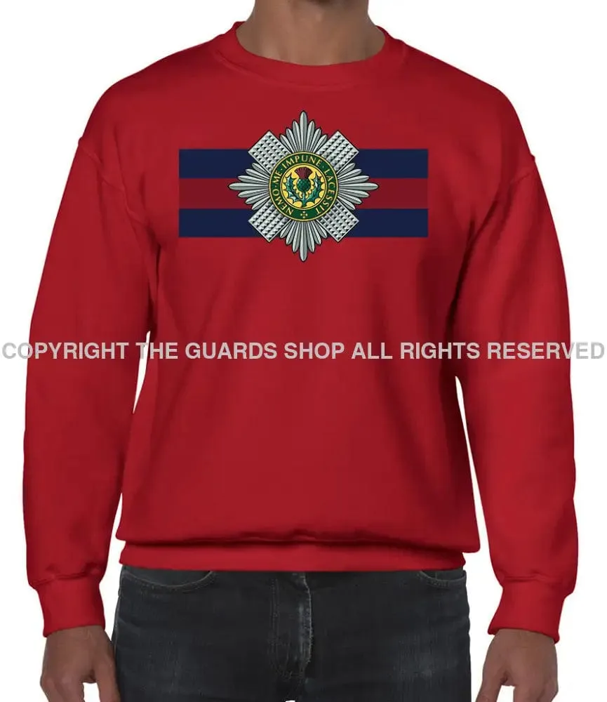 Scots Guards BRB Front Printed Sweater