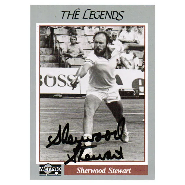 Sherwood Stewart Signed  Legend