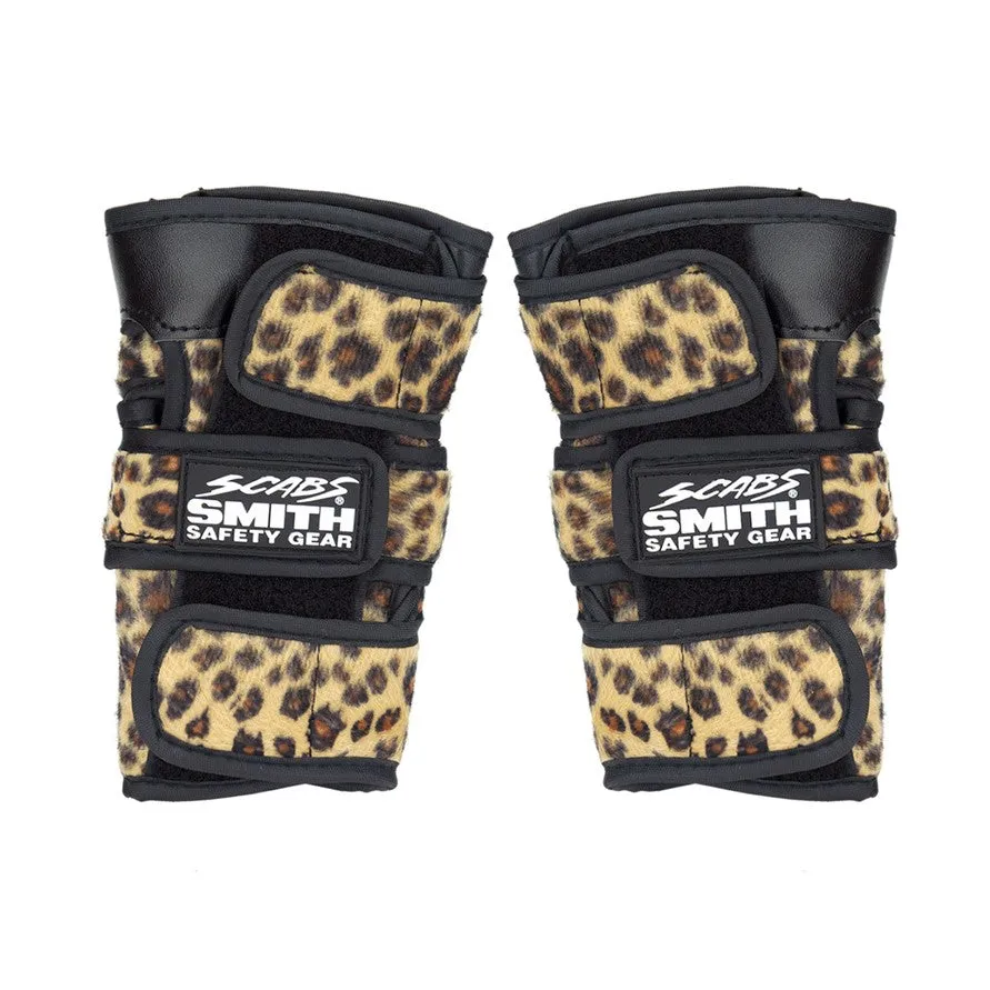 Smith Scabs Wrist Guards Brown Leopard