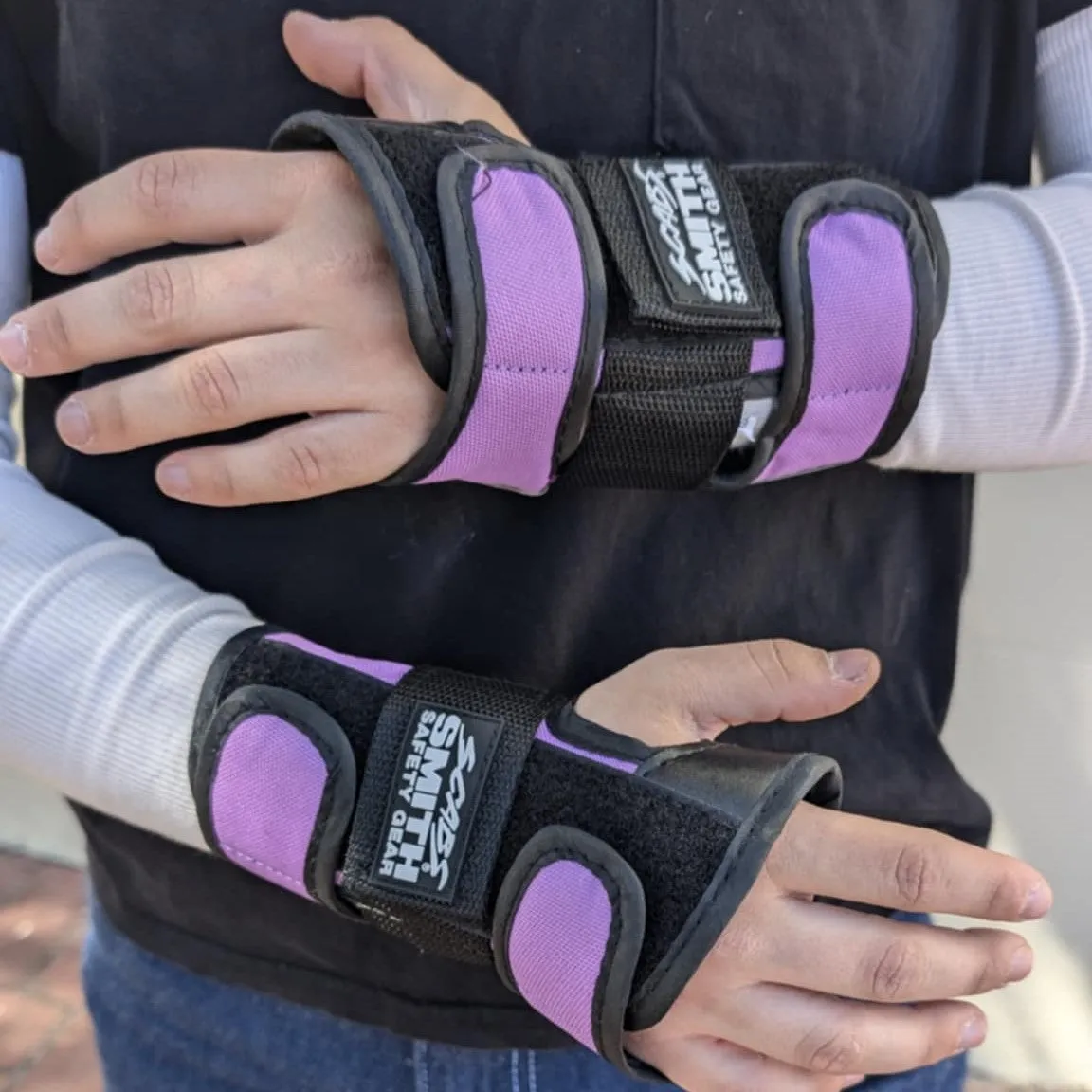 Smith Scabs Wrist Guards Purple