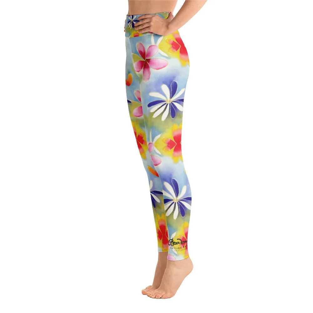 Sunrise Floral Yoga Leggings