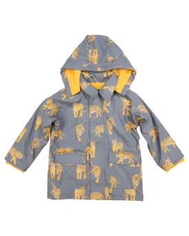 Tiger raincoat charcoal