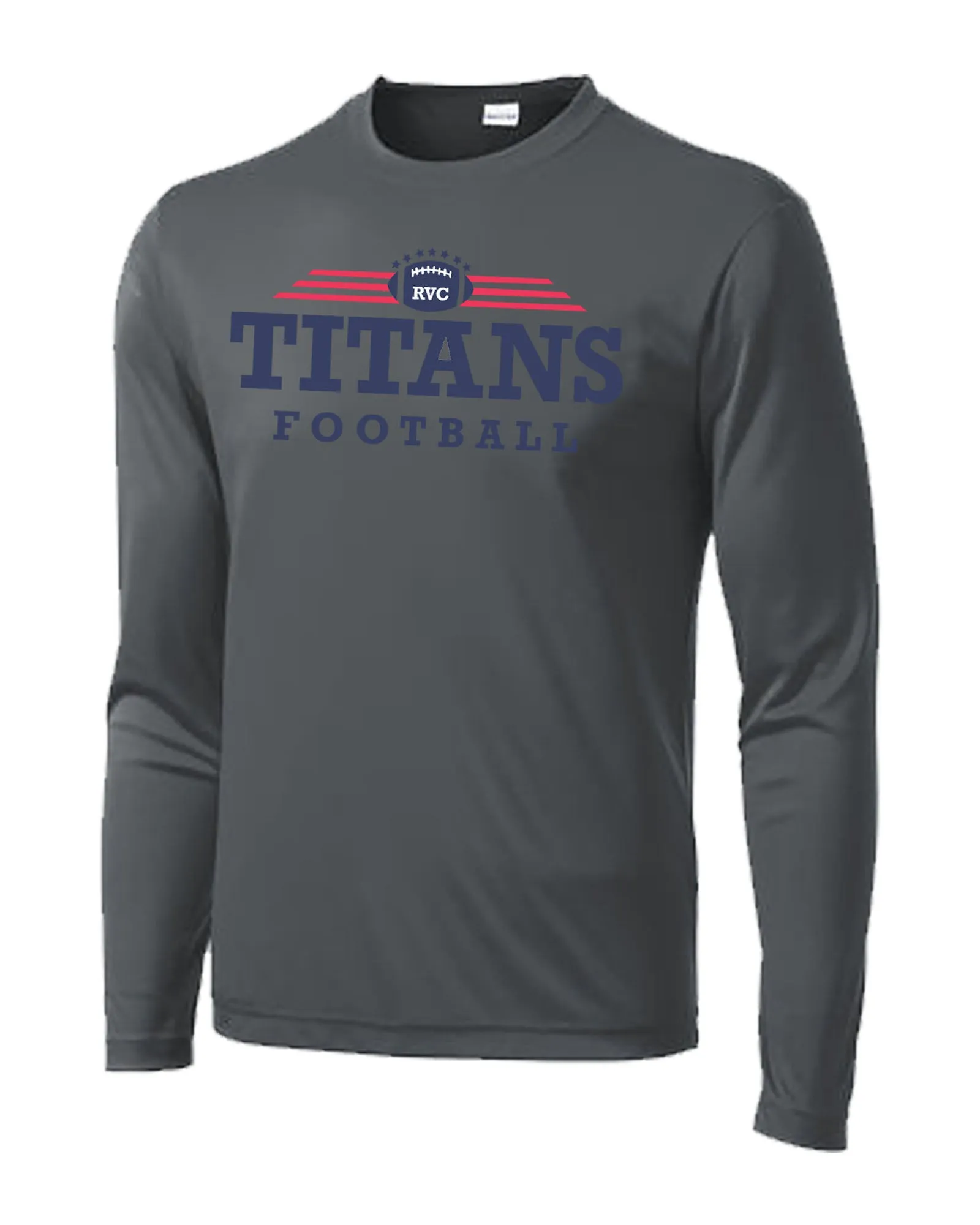 Titans Gameday Long Sleeve Moisture Wicking Performance T Shirt