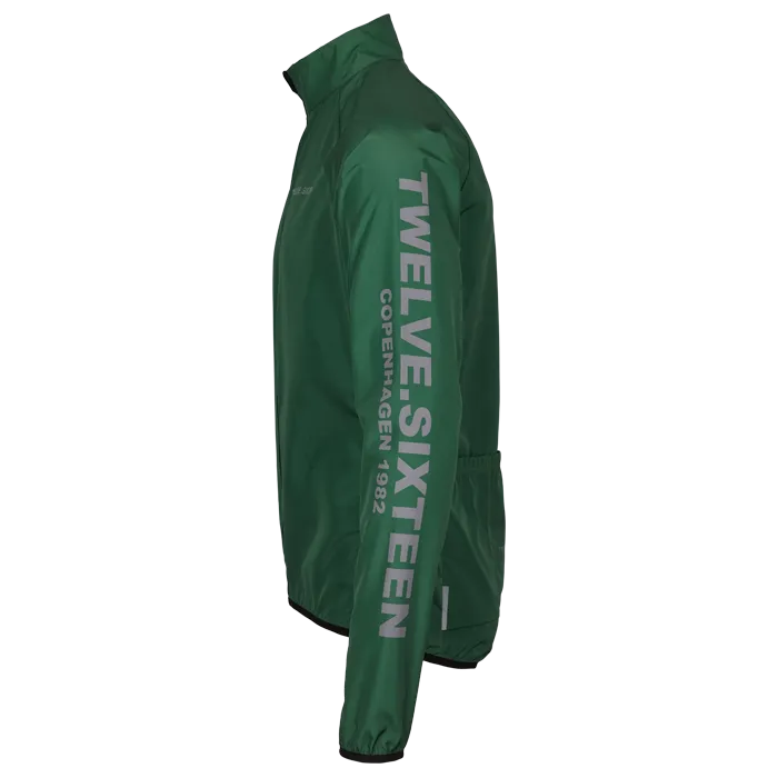 Twelve Sixteen Wind/Rain Jacket Microfiber  Men 120 Green