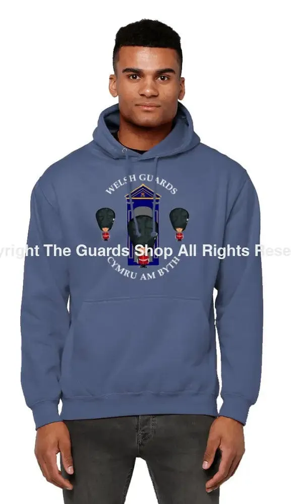 WELSH GUARDS ON SENTRY Front Printed Hoodie