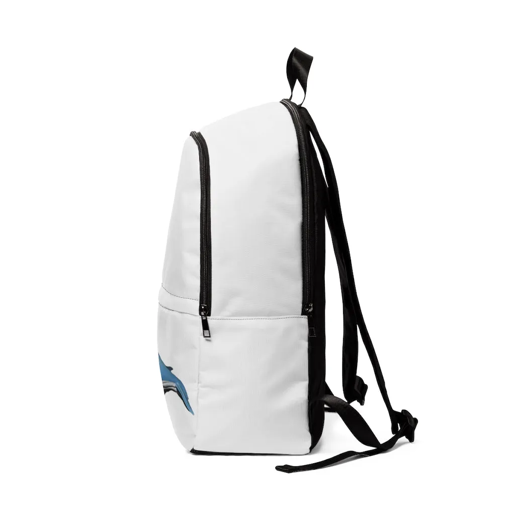 Whale Unisex Fabric Backpack